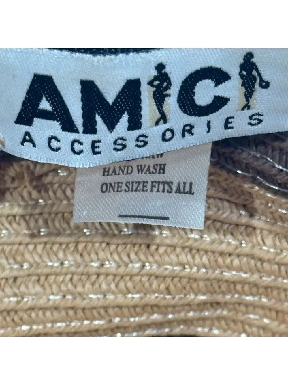 Amici Accessories Striped Floppy Sun Hat